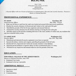 Preeminent Resume Format For Military Spouse Cover Template Samples Letter Examples Example Professional Tips