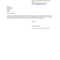 Exceptional Cover Letter For Emailing Resume Database