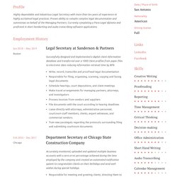Superior Secretary Resume Writing Guide Template Samples Sample Templates