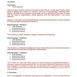 Superlative Essay Plan Academic Thesis Example