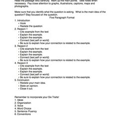 Personal Response Essay Rubric Paper Outline