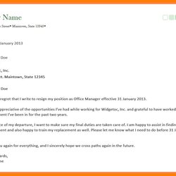 The Highest Quality Informal Notice Letter Flat With Regard To Cover
