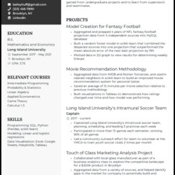 High Quality College Graduate Resumes That Got The Job In Resume Example