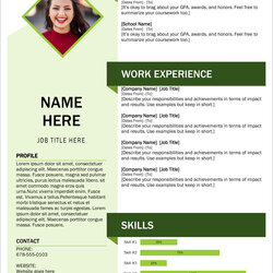 Brilliant Format In Ms Word Free Download Microsoft Resume Template