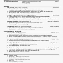 Smashing Resume Template Info Letter Cover Austin Sample Format Best