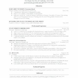 Brilliant Resume Template Free Examples Word Source
