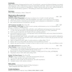 Cool Resume Template Gallery Business School