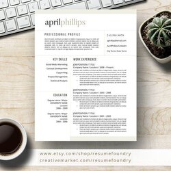 Resume Template For Mac Using Microsoft Word The April Instant