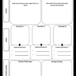 Champion Expository Essay Graphic Organizer Model Teaching Resource Min