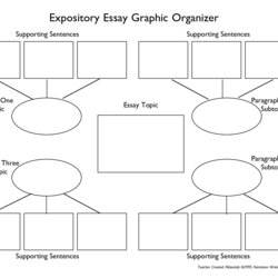 Wonderful Writing Expository Essay Graphic Organizer On Persuasive Organizers Paragraph College Example