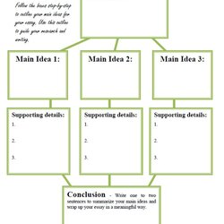Using Graphic Organizers And Rubrics To Aid Students With Expository Essay Writing Organizer Map Outline