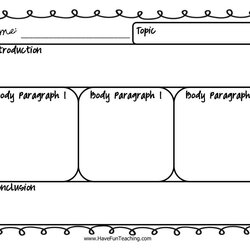 Expository Writing Graphic Organizer Worksheet By Teach Simple