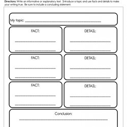 Sterling Informational Writing Graphic Organizer Worksheets Narrative Informative Organizers Exploratory