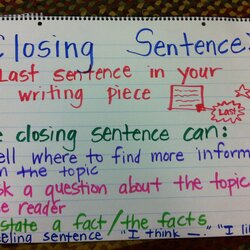 Spiffing Closing Sentences For Essays Essay Example