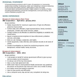 Research Interviewer Resume Samples