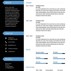 Superior Modern Resume Template Designs Pic Page