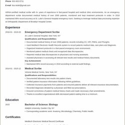 Great Medical Resume Sample India Example Gallery