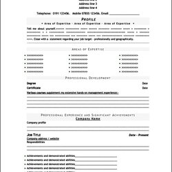 Superior Templates For Professional Resumes Free Samples Examples Format Resume Template Word Formats