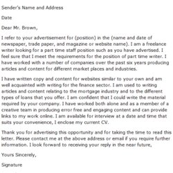 Superior Cover Letter Templates Reply Example