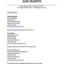 Outstanding Best Tips For Writing References In Resume