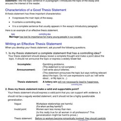Smashing Grimy Trend Thesis Statement Outline Comprehensive Guide