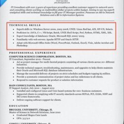 Magnificent Skills For Resumes Examples Included Resume Companion Technical Example Section Technology Write