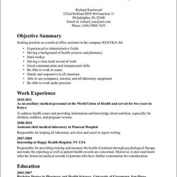 Medical Front Desk Receptionist Resume Sample Example Gallery