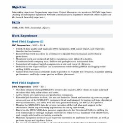 Field Engineer Resume Samples Chassis Mechanic Recruiting Fiscal Midwest Regional
