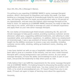 Letter Of Recommendation For Counselor Position Invitation Template Ideas Therapist Resume Genius Massage