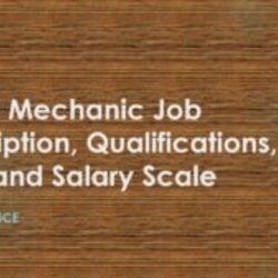 Superb Diesel Mechanic Job Description Skills And Salary
