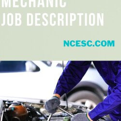 Fantastic Mechanic Job Description What You Need To Know