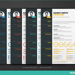 Outstanding Best Free Resume Templates For Updated Professional Designed