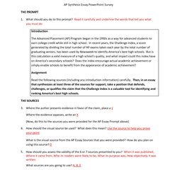 The Highest Quality Synthesis Essay Prompt Example Penny Language Prompts Obesity Ideas Template Examples