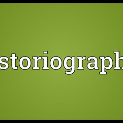 Historiography Literary Theory And Criticism