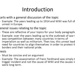 Excellent History Essay Writing Examples Format Making Example