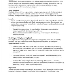 Capital Free Essay Outline Samples In Ms Word Argumentative Example Outlines Templates