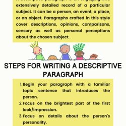 Descriptive Paragraph How To Write With Examples
