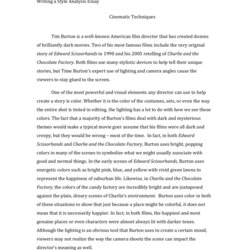 Fine Film Essay Example How To Write Good Movie Review Guide With Analysis Use College Compose Students