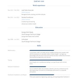 The Highest Standard Lead Sales Associate Resume Samples And Templates