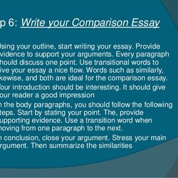 Wizard Write Comparison Essay