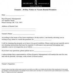 Splendid Best Day Notice To Vacate Apartment Template