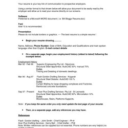 Fine How To Write Resume For Job Format Alison Hand