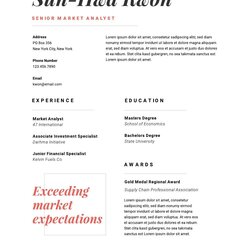 Excellent Resume Examples Writing Tips For Template