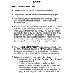 Sample National Junior Honor Society Essay Telegraph