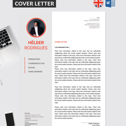 Very Good Cover Letter Model En Vertical