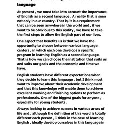 Marvelous Essay Writing Service English Language Second Importance Paragraph Help Present