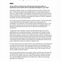 About Me Paper Example Fresh College Essay Samples Admission Admissions