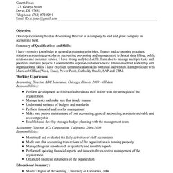 Sample Resume Objective Statements Objectives
