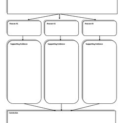 Free Printable Graphic Organizers Templates Essay Example Paragraph Organizer Commentary Writing