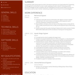 Superlative Mechanical Design Engineer Resume Samples And Templates Sample Template Examples Gallant